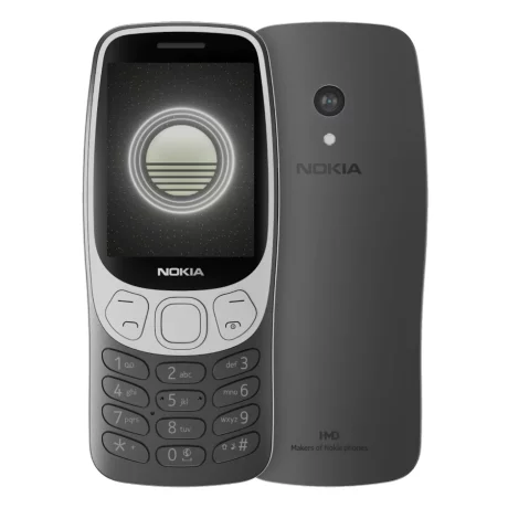 Telefon mobil Nokia 3210 (2024), Dual SIM, 4G, Grunge Black