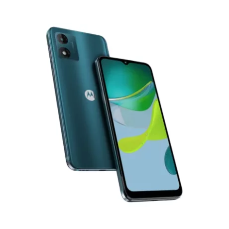 Telefon mobil Motorola Moto e13, Dual SIM, 64GB, 2GB RAM, Autora Green