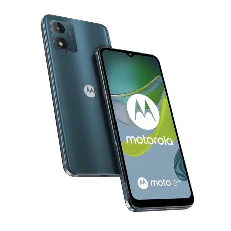 Telefon mobil Motorola Moto e13, Dual SIM, 64GB, 2GB RAM, Autora Green