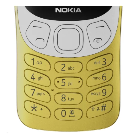 Telefon mobil Nokia 3210 (2024), Dual SIM, 4G, Gold