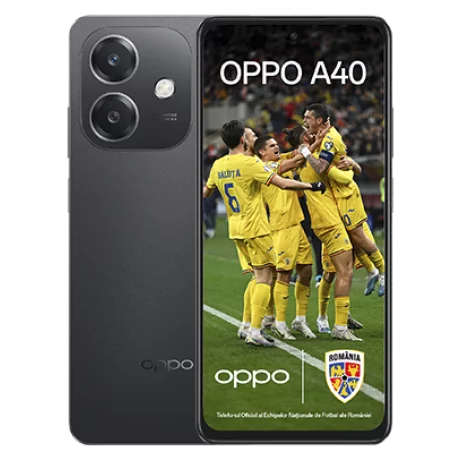 Telefon mobil OPPO A40M, Dual SIM, 256GB, 8GB RAM, 4G, Sparkle Black