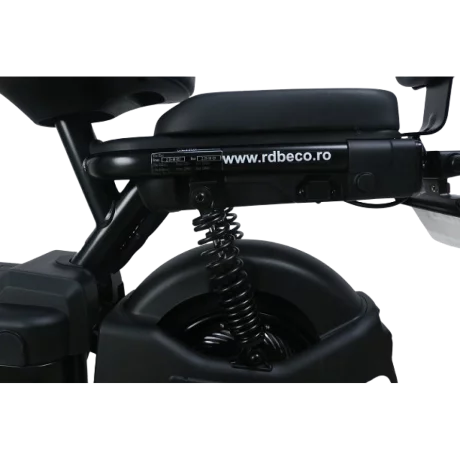 Scuter Electric RDB ROMA, 600W, fara permis, 25km/h, negru