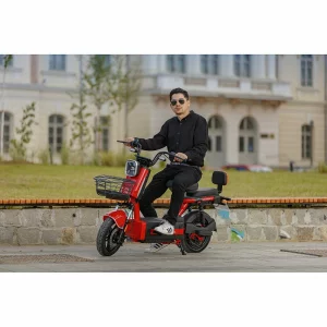 Scuter Electric RDB ROMA, 600W, fara permis, 25km/h, rosu