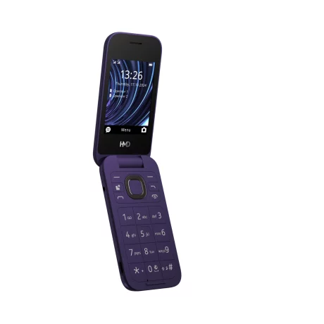 Telefon mobil Nokia 2660 Flip, Dual SIM, 4G, Violet