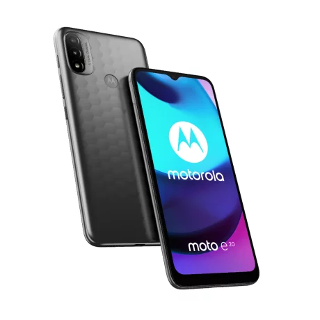Telefon mobil Motorola Moto E20, Dual SIM, 32GB, 2GB RAM, 4G, Graphite Grey