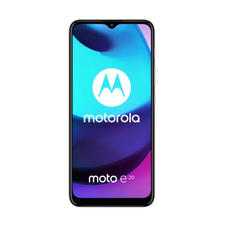 Telefon mobil Motorola Moto E20, Dual SIM, 32GB, 2GB RAM, 4G, Graphite Grey