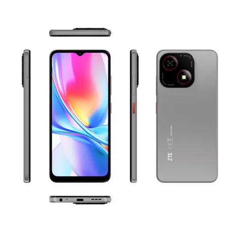 Telefon mobil ZTE Blade A35e, Dual SIM, 2GB, 64GB, 4G, Gri