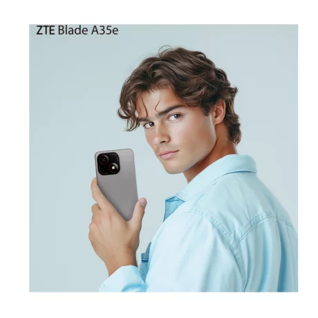 Telefon mobil ZTE Blade A35e, Dual SIM, 2GB, 64GB, 4G, Gri