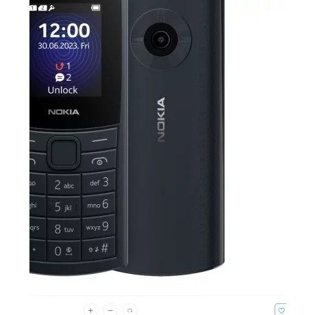 Telefon mobil Nokia 110 (2023), Dual SIM, Charcoal