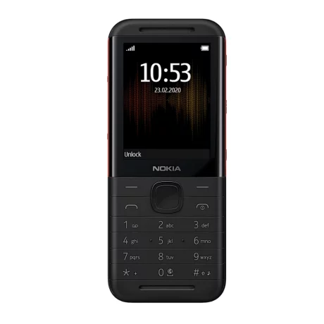 Telefon mobil Nokia 5310 (2024), Dual SIM, Black/Red