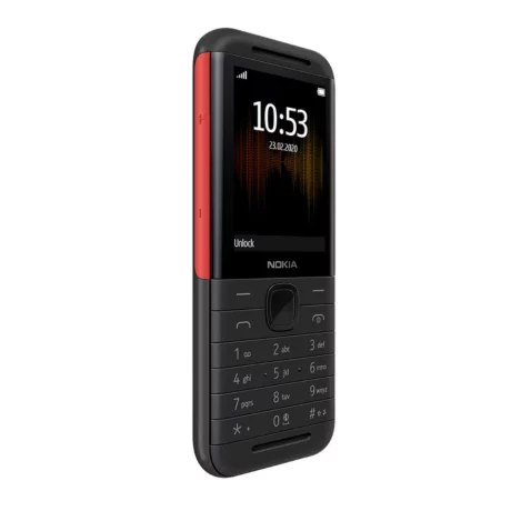 Telefon mobil Nokia 5310 (2024), Dual SIM, Black/Red
