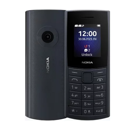 Telefon mobil Nokia 110 (2023), Dual SIM, Charcoal