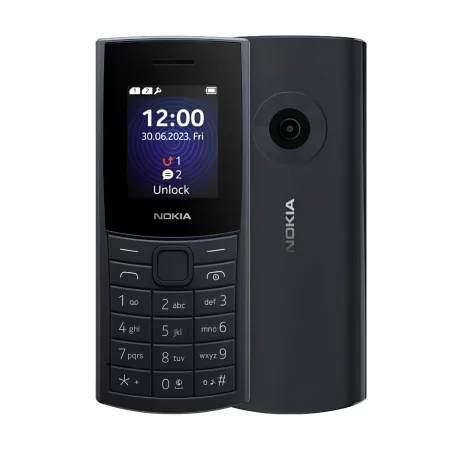 Telefon mobil Nokia 110 (2023), Dual SIM, Charcoal