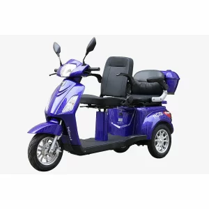 Tricicleta electrica RDB V-KLASS 1000W 60V 20AH fara permis 2 locuri 25 km/h