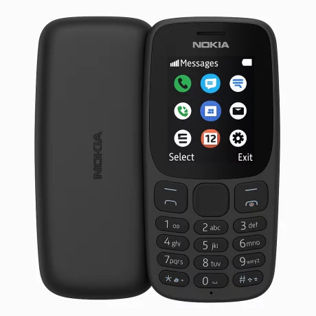 Telefon mobil Nokia 105 (2019) Dual SIM Negru