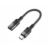 Adaptor Date si Incarcare Lightning - USB-C HOCO U107 0.1m Negru