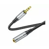 Cablu Audio AUX Jack 3.5mm la Jack 3.5mm HOCO UPA20 2m Negru