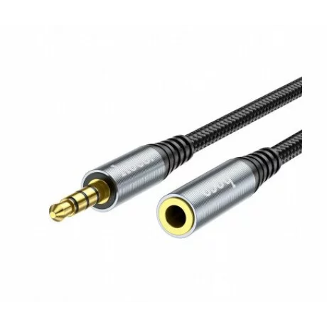 Cablu Audio AUX Jack 3.5mm la Jack 3.5mm HOCO UPA20 2m Negru