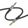 Cablu audio Hoco UPA26 AUX Jack 3.5 mm la  Jack 3.5 mm, 1 m, negru