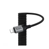 Cablu Date si Incarcare Type C la Lightning HOCO X121 27W 1.5m negru