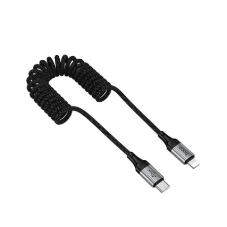 Cablu Date si Incarcare Type C la Lightning HOCO X121 27W 1.5m negru