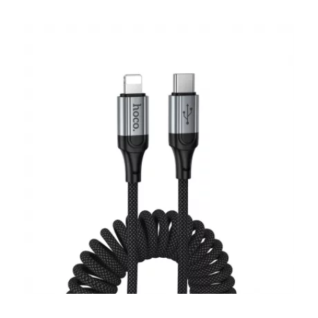 Cablu Date si Incarcare Type C la Lightning HOCO X121 27W 1.5m negru