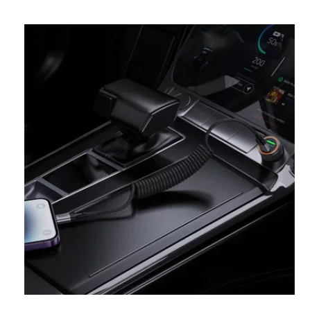 Cablu Date si Incarcare Type C la Lightning HOCO X121 27W 1.5m negru