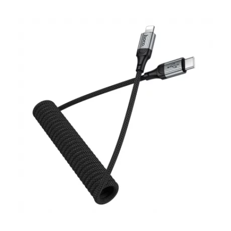 Cablu Date si Incarcare Type C la Lightning HOCO X121 27W 1.5m negru