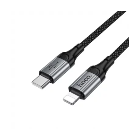 Cablu Date si Incarcare Type C la Lightning HOCO X121 27W 1.5m negru