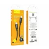 Cablu Date si Incarcare Type C la Type C HOCO X89 60W 1m negru