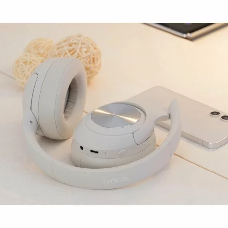 Casti Hoco W54 Young Headset ANC On-Ear Wireless Bluetooth Gri