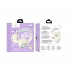 Casti wireless pentru copii Hoco W50 Cute Cat Alb