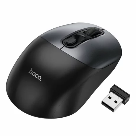 Mouse Wireless Hoco GM28 2.4G Negru