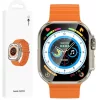 SmartWatch Hoco Y23 Ultra, Sport, BT 5.3, functie de apel, 300mAh, Multilanguage, Auriu Titanium