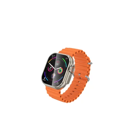 SmartWatch Hoco Y23 Ultra, Sport, BT 5.3, functie de apel, 300mAh, Multilanguage, Auriu Titanium