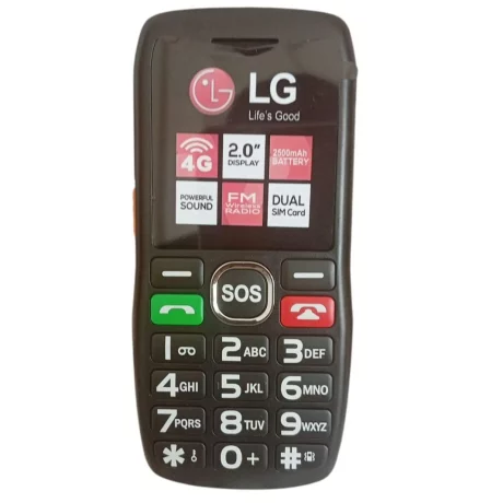 Telefon Mobil LG 365 4G Titan Black