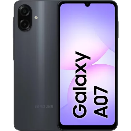 Telefon mobil Samsung Galaxy A07, Dual SIM, 64GB, 4GB RAM, 4G, Black
